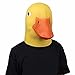 Molezu Halloween Novelty Deluxe Mask Duck Head Mask Latex Animal mask Yellow