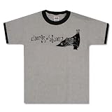CIRCLE TAKES THE SQUARE - Bat - Gray / Black Ringer T-shirt