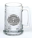 Firefighter Fire Department Pewter Stein