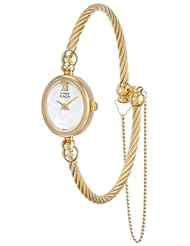Titan Womens 197YM03 Raga Inspired Gold Tone Watch
