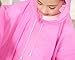 Aircee (TM) Kids Hooded Rain Poncho Raincoat Cover Long Rainwear For Age 5~10 (Pink)