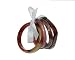 Mixed Bangle Set in Garnet