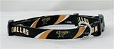 Dallas Stars NHL Pet Collar Adjustable 5/8 Web (X-Small)