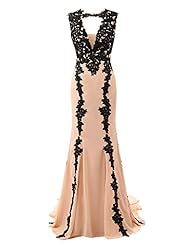 Floral Print Mermaid Fitted Jeweled Illusion Lace Sweetheart Bodycon Dress/Evening Dress/Prom Dress  with a Brush/Sweep Train  With a Ribbon 