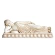 Tranquil Stone Finish Reclining Buddha Statue