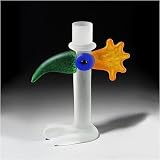 Eigenschaften Glasstudio Borowski  / Papagei grün - Kerzenleuchter - Studio Line - Borowski Skulptur