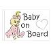 Produkt-Bild: Wedekind 2840 Auto-Fahne Baby an Board Girl