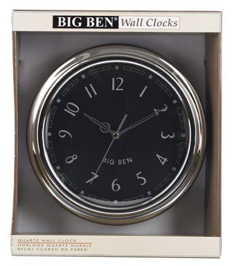 Westclox 46190 11 Round Wall Clock