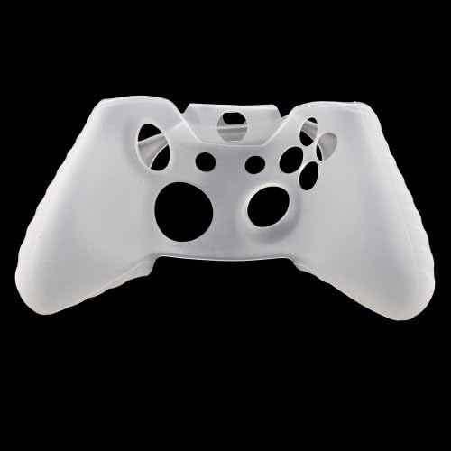 Primeshop-Silicone Protective Skin Case Cover for Xbox One Controller, Colors for Options, White