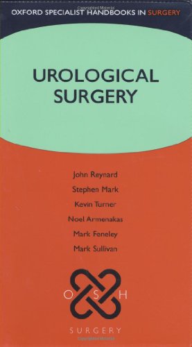 urological surgery oxford specialist handbooks in surgery
