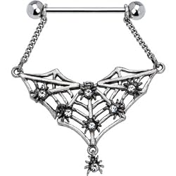 Crystalline Gem Bat Web Spider Nipple Shield