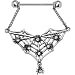 Crystalline Gem Bat Web Spider Nipple Shield