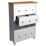SHAKER – CD / DVD / Blu-ray / Media Storage Unit – White / Beech: storage units