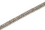 Image of 18ct White Gold PBC1831 Ladies 3ct Diamond Bracelet