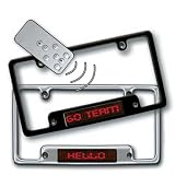 Scrolling License Plate Frame