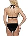 Ekouaer Women Sexy Push up Padded Swimsuit Bikini Set and Strap Side (FBA)