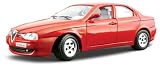 Alfa Romeo 156 Red 1:24 Diecast Model Car Bburago