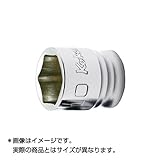 Ko-ken(コーケン) Z-EAL 1/4"(6.35mm) 6角ソケット 13mm 2400MZ-13 STRAIGHT/59-8017