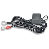 Battery Tender 081-0069-6 Ring Terminal Harness with Black Fused 2-Pin Quick Disconnect Plug