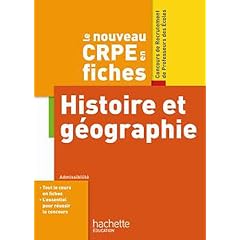 CRPE en Fiches Histoire G�ographie