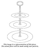 Spode Christmas Tree Grove 3-Tiered Serving Tray (DP, SP, BB), Fine China Dinnerware