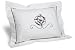 Pinzon Birds Egyptian Cotton Standard Sham, Black