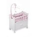 Badger Toys Doll Crib with Cabinet