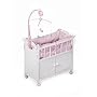 Badger Toys Doll Crib with Cabinet