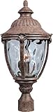 Maxim Lighting 40281WGET Three Light Earth Tone Water Glass Post Light, Copper by Maxim Lighting [並行
