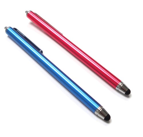 Bargains Depot® (Dark Blue & Pink) 2 pcs (2 in 1 Bundle Combo Pack) SILM / ACCURATE / FINE POINT / THINNER BARREL Capacitive Stylus/styli Universal Touch Screen Pen for Tablet & Cell Phone : HP EliteBook 2760p XU103UT 12.1 Inch Tablet, HP Slate 500 8.9 Inch Tablet, HP TouchPad Wifi 9.7 Inch Tablet 16GB / 32GB, HP Palm Pre 2, HP Pre 3, HP TouchPad, HP Veer 4G