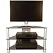 Demagio 021BG Black Glass LCD TV Stand - from Stand & Deliver Image
