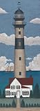Paul Jamieson - Lighthouse IV, Size: 10 x 30 Canvas Finish