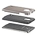 Galaxy Note 4 Case - VENA [Legacy] Slim Fit Dual Layer Hybrid Case with Kickstand and Screen Protector for Samsung Galaxy Note 4 - Metallic Bronze (Gunmetal)