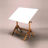 IMAGE OF Martin Royal Elm Drafting-Art Table, Elmwood base with Cherrywood color Top, 30-Inch by 42-Inch Surface
