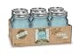Ball Jar Heritage Collection Pint Jars with Lids and Bands, Set of 6