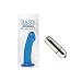Pipedream Products Basix Rubber Works - 6.5 Inch Dong with Suction Cup Blue Adult Sex Toy Kit
