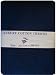 Dark Blue Waves Cotton Throw Approx 205cm x 250cm Image