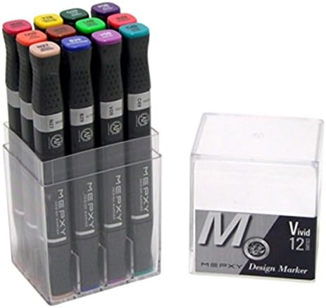 Mepxy Markers Vivid Design Set of 12