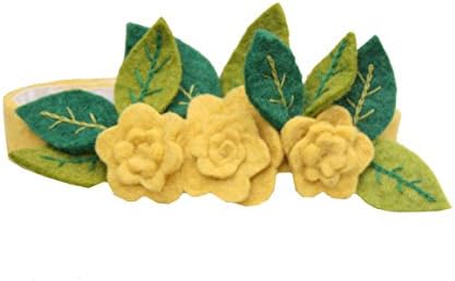 Fiona Walker Fairy Princess Crown of Yellow Roses-Fiona Walker Headband