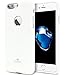 GOOSPERY Pearl Jelly for Apple iPhone 7 Plus Case (2016) Slim Thin Rubber Case (White)