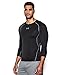 Under Armour Men's UA HeatGear® Armour Long Sleeve Compression Shirt 3XLT Black