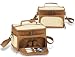 Picnic at Ascot Bahamas Collection Lunch Cooler with Accessories for 1