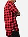 LILBETTER Mens Hipster T Shirt Hip Hop Basic Longline Crewneck T-shirt Zipper Trim