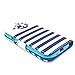 Galaxy S3 Case, M-Zebra Printed Series Light Color Design PU Leather Stand Wallet Type Magnet Design Flip Case Cover For Samsung Galaxy S3 i9300, with Screen Protectors+Stylus+Cleaning Cloth (Anchor 1)