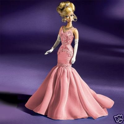 Fashion Mannequin Doll on Barbie     Barbie Platinum Silkstone Soiree Fashion Model Doll