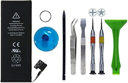 TechAhead iPhone 5 Original-Battery Replacement (Not 5S/5C) 3.8V-1440 mAh Li-ion Battery 616-0613, 616-0611, 616-0579, 616-0610