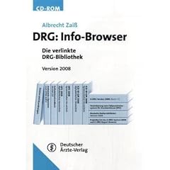 Kodier-Browser f�r DRGs. Version 2006. CD-ROM. F�r Window 9x/NT 4.0/2000/XP. Die verlinkte DRG-Bibliothek.