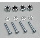 Du-Bro 174 2-56 x 1 2 Bolt Set With Lock Nut (4-Pack) by Du-Bro Products
