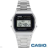CASIO  A158WA-1WCG Dress Digital Watch