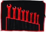 KNIPEX 98 99 13 S4 8 Piece 1,000V Sae Insulated Open End Wrench Set